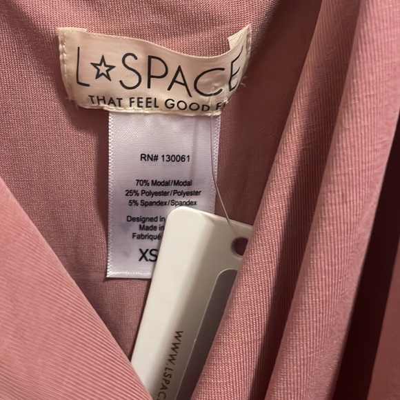 Alora L*Space Jumpsuit NWT in dusty rose - Picture 6 of 7
